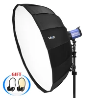 selens 65cm diffuser reflector parabolic umbrella beauty dish softbox for off camera flash fotografia light box carrying bag