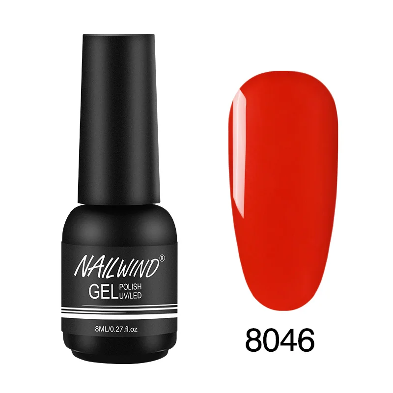 8046 Гель nailwind лак для ногтей маникюрный набор УФ светодиодный полиграфический Гель Дизайн ногтей основа Топ праймер покрытие rosalind гель-лаки для ногтей - Цвет: 8046