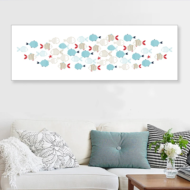 Современные искусственные картины в скандинавском минималистичном стиле