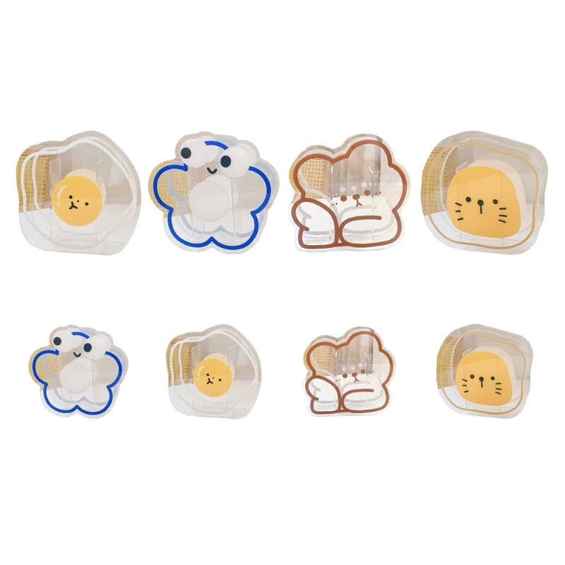 

Desktop Clear Cartoon Pen Holder Cute Animal Stationery Storage Holder Box Large Capacity for Home School Office Dorm