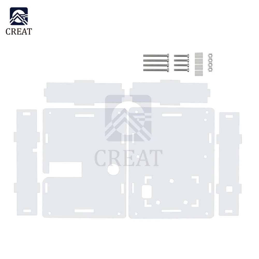 Прозрачный Акриловый чехол для телефона оболочка емкость тестера транзисторов