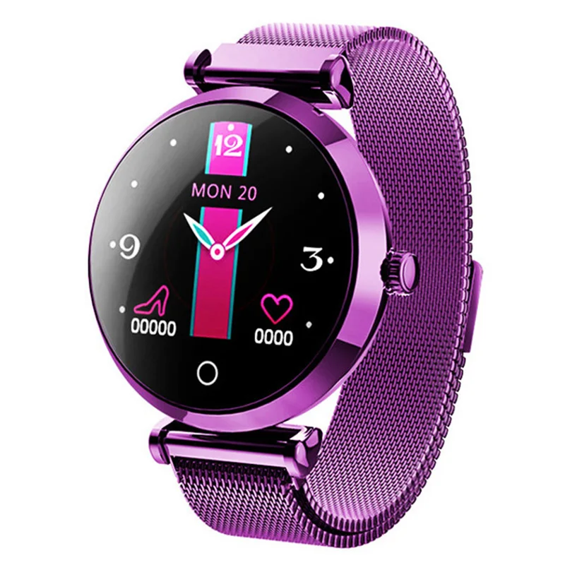 Женские умные часы водонепроницаемые с монитором сердечного ритма и сна для iOS