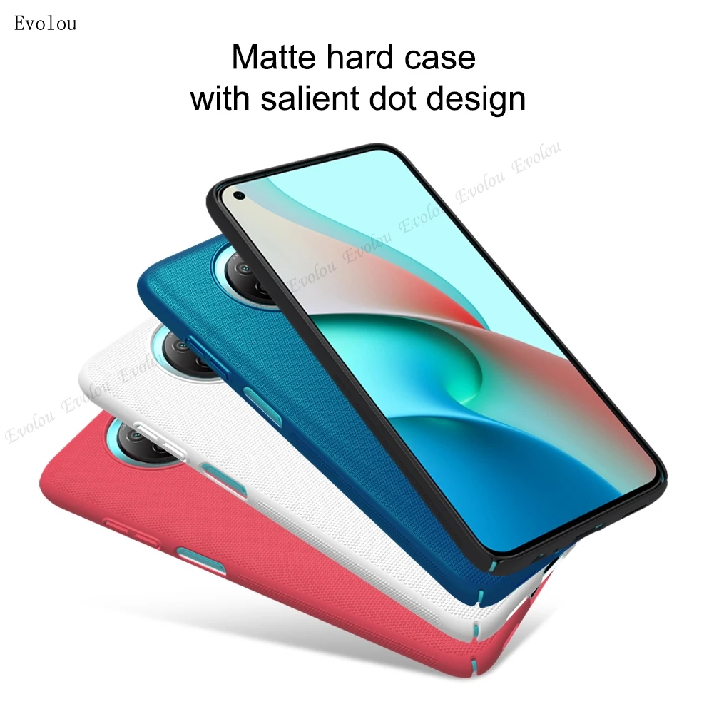 Nillkin текстурированный Гибридный чехол для телефона Redmi Note 9T синтетического