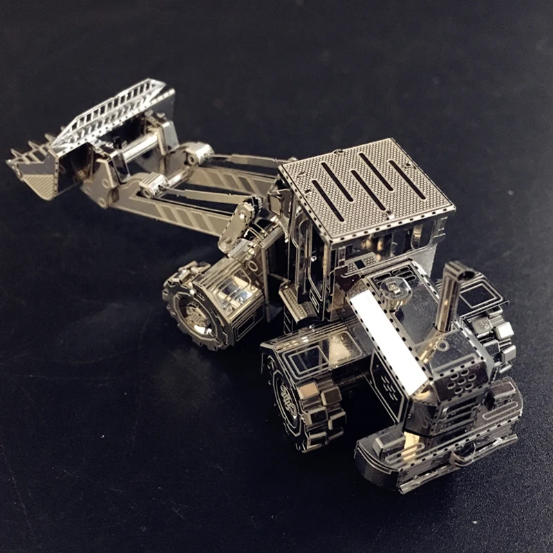 

HK NANYUAN 3D Metal Puzzle Model Set Bulldozer Car Assembly Model DIY3D Laser Cutting Model Children Adult Gift Puzzle Toy
