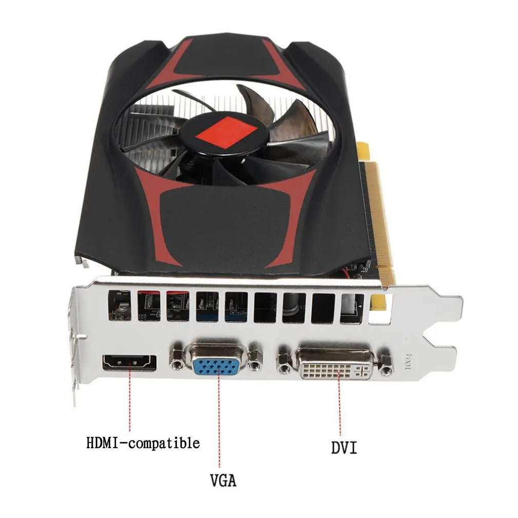 HD7670 новая Оригинальная видеокарта PCI Express 2 0 GTX 480 Гб 128 бит DDR5 Видеокарта для ПК nVIDIA