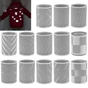 Светоотражающая наклейка Chzimade, 5 см, теплопередающая виниловая пленка, термоклейкая лента для одежды, аксессуары для шитья