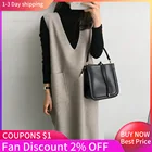 Цельное женское платье жилетка для беременных, одежда для мамы, корейское трикотажное однотонное Повседневное платье до колен, новое японское весенне-осеннее 2020