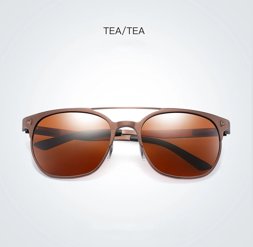 Очки солнцезащитные мужские/женские поляризационные зеркальные С оправой из