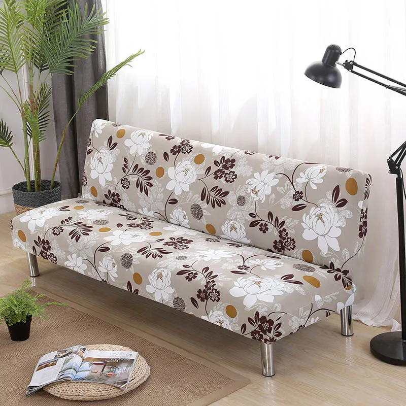 

All-inclusive Sofa Cover Floral Without Armrest Sofa Bed Cover Tight Wrap Elastic Sofa Cover Sofa Sofa Cover Bedspread onTheBed