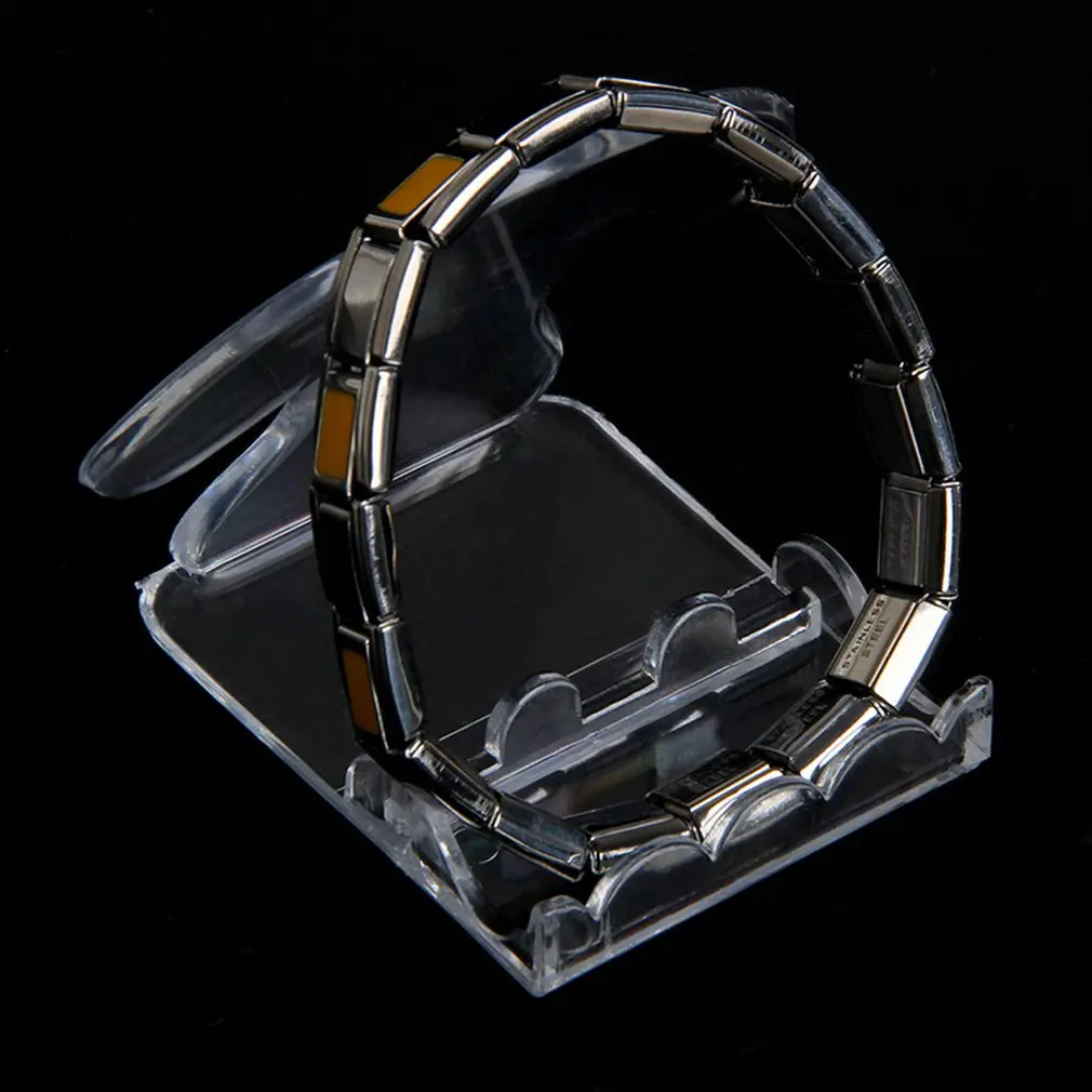 Акриловый нефритовый браслет стенд прозрачный часы органайзер для ювелирных