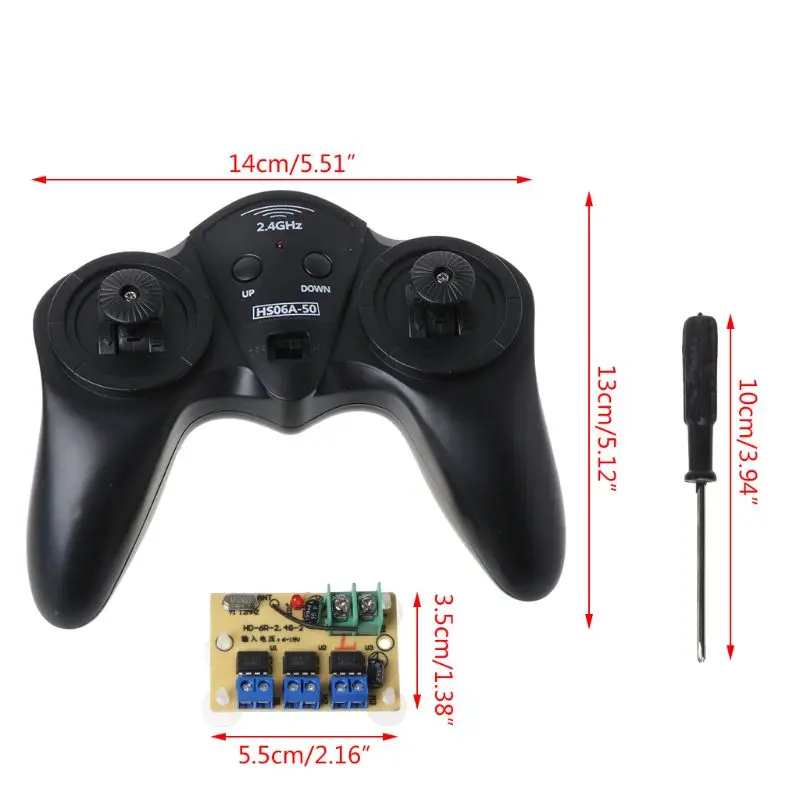 6-канальный высокомощный пульт дистанционного управления 2 4 ГГц 50 метров с