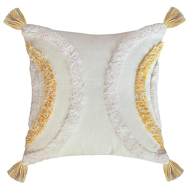 Nordic Bohemia Moroccan Chair Cushions Car Sofa Cushion Pillow Covers Decorative Cushions 45x45 Home Decoration images - 6