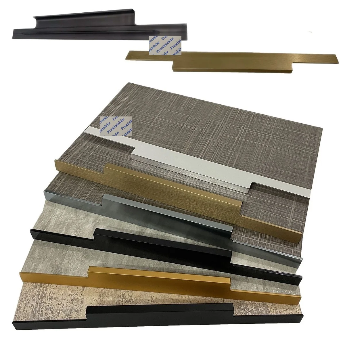 2 шт. вставки из алюминиевого сплава для кухонного шкафа двери ящика |