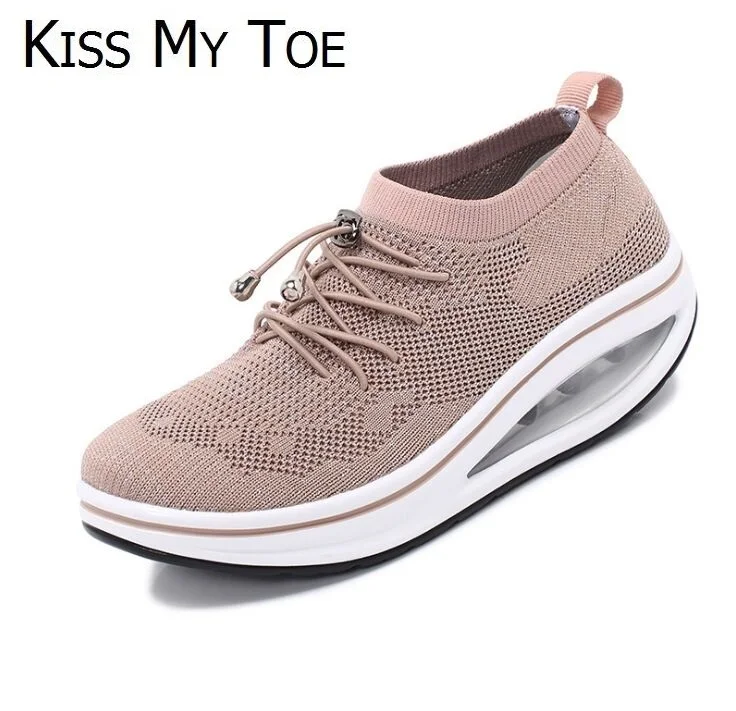 2020 повседневные весенние дышащие женские кроссовки из сетчатого материала