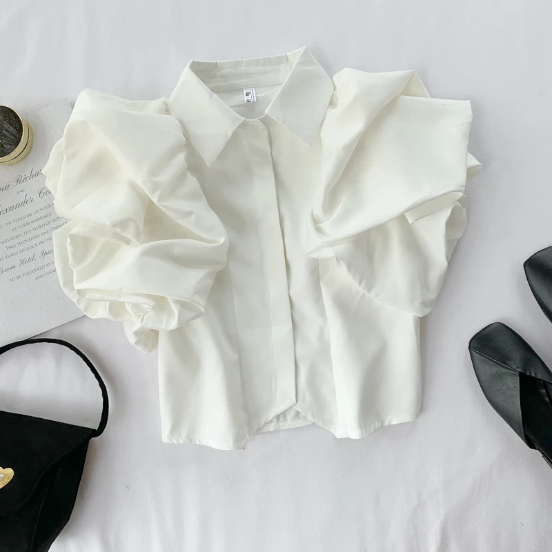 Высокое качество новинка 2020 модные дизайнерские топы для подиума женская блузка