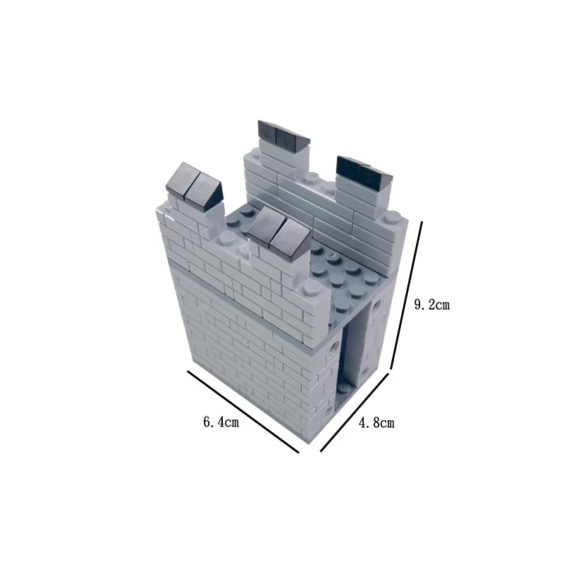 Город МОС стены блоки игрушки для детей мальчиков совместимые технические