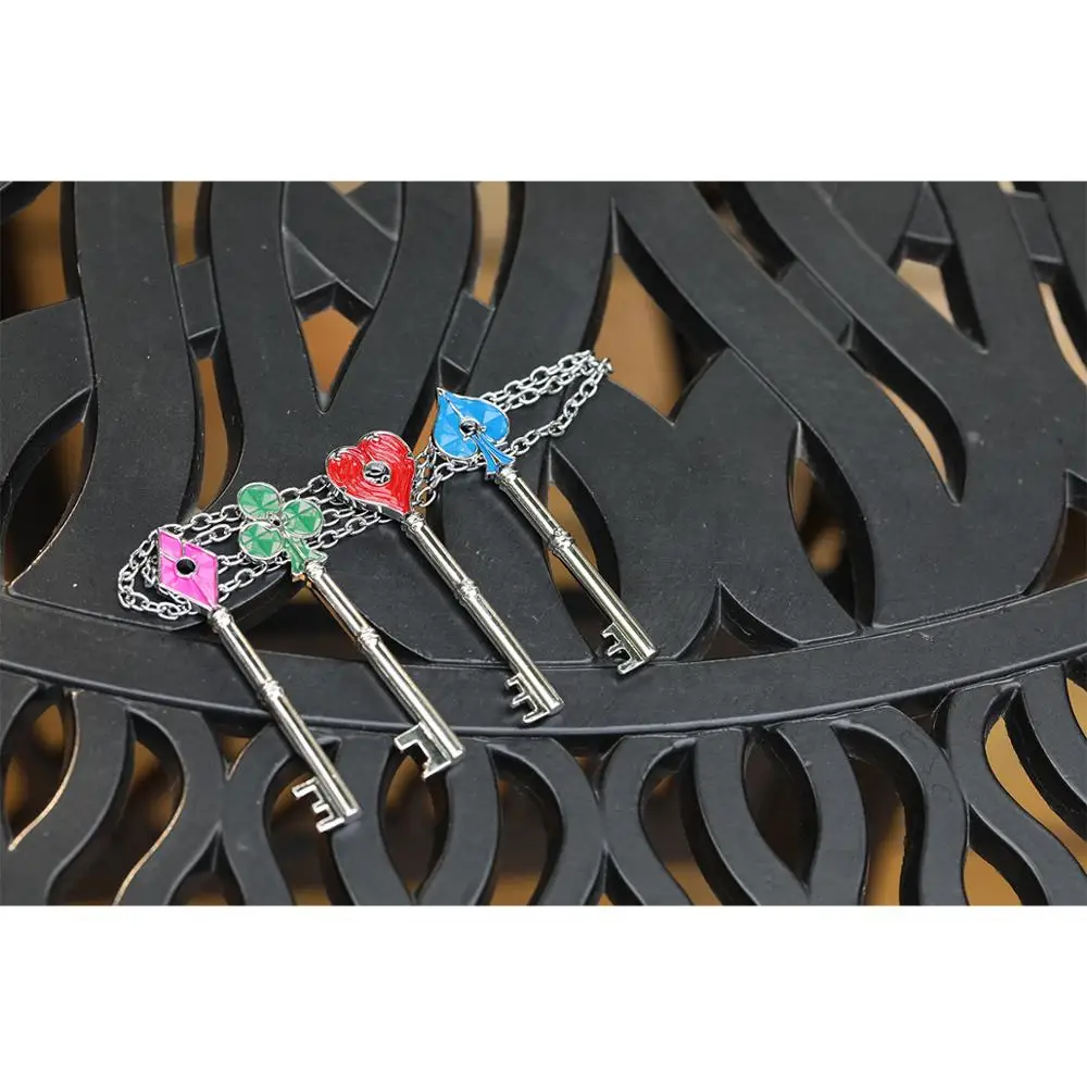 Набор ключей XCOSER Biohazard RE: 2 Remake RPD 4 шт. аксессуары для косплея подарок на Хэллоуин