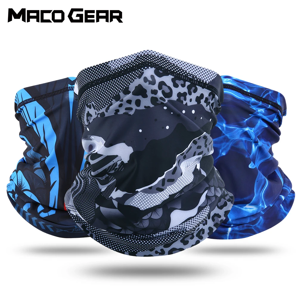 

Printed Summer Breathable Cool Bandana Hiking Hunting Cycling Running Scarf Ski Riding Fishing Sports Half Face Mask Men Women