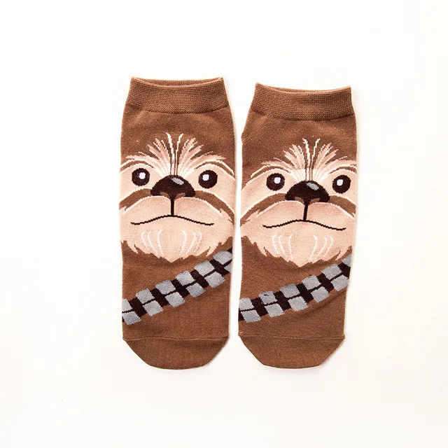 Горячая Marvel аниме носки с изображением Человека паука Железный человек Звездные