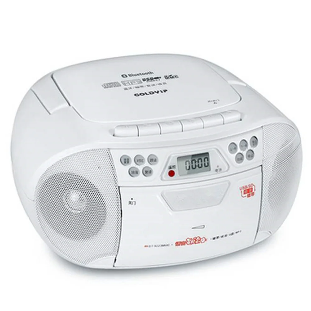 Портативный CD-плеер диктофон с Bluetooth-динамиком FM-радио ретранслятор обучения