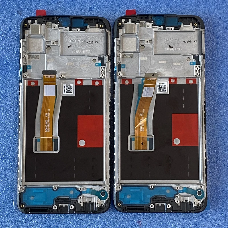 6 3original for oppo realme 5 pro rmx1971 lcd display screen frametouch panel digitizer for oppo realme 5 pro realme q free global shipping