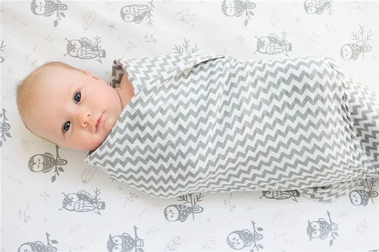 

Insmuslin cotton 2-layer gauze towel baby bath towel newborn swaddling towel baby-blanket