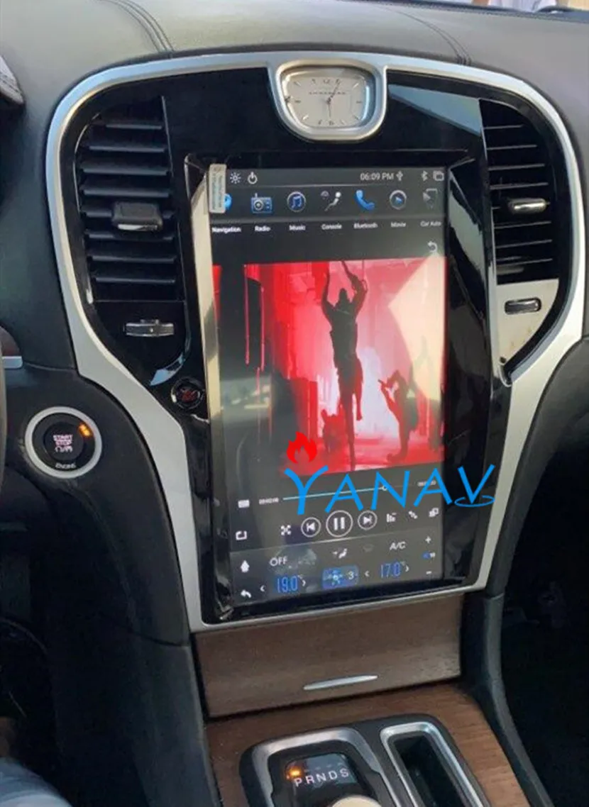 

Android 13.3 inch For-chrysler 300C 2013-2019 Car audio GPS navigation Car Stereo video HD vertical Screen Multimedia DVD player