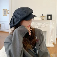 exaggerated cloud hat showing face small fashion personality painter hat large version cowboy beret female autumnwinter