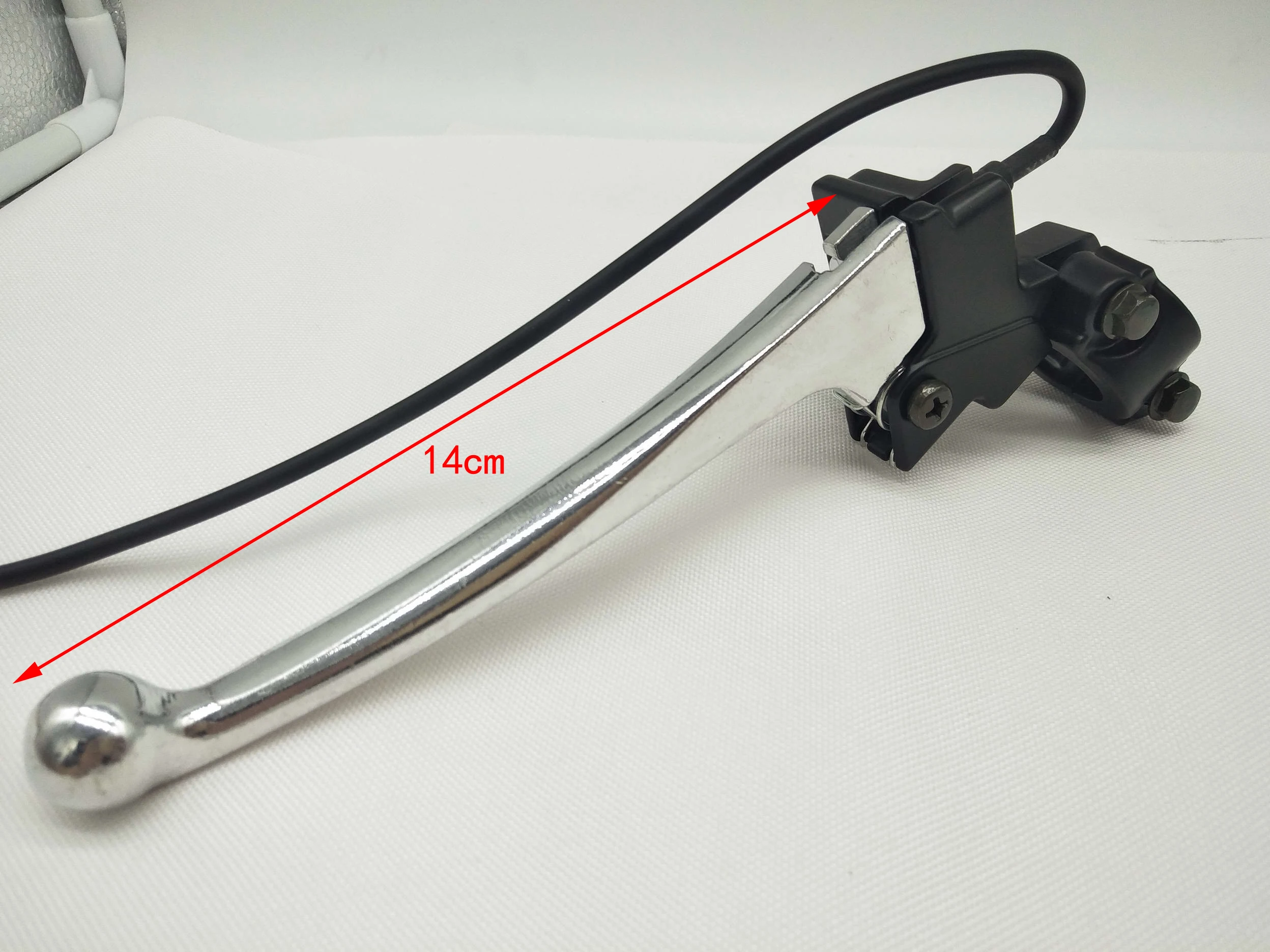 

Ручка переднего левого тормоза и рычага сцепления A447 для мотоцикла Honda WH125 с универсальным держателем для зеркала 7/8 дюйма 22 мм