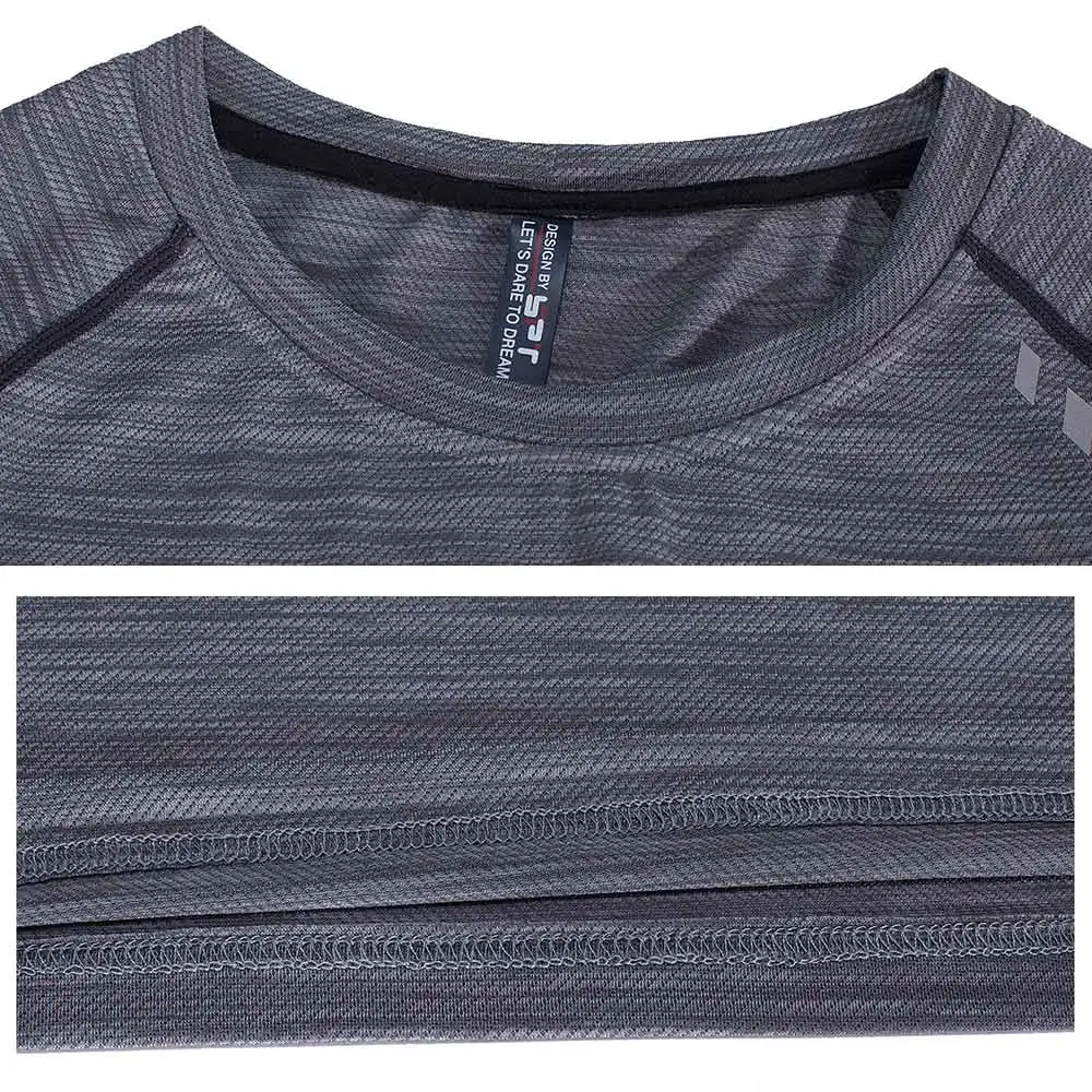 Men's Compression Running T Shirt Fitness Tight Short Sleeve Sport T Shirt Training Jogging Shirts Gym Muscle Shirts Men