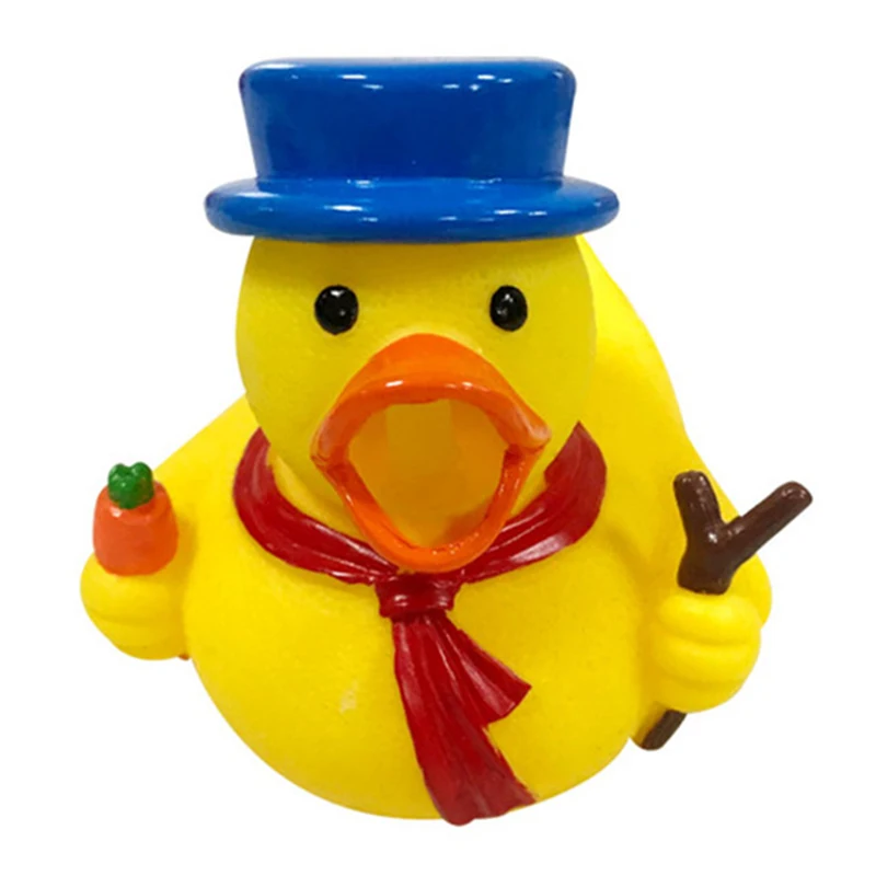 1 шт. детские игрушки для купания с кричащей уткой 4 формы сжимающая звучащая