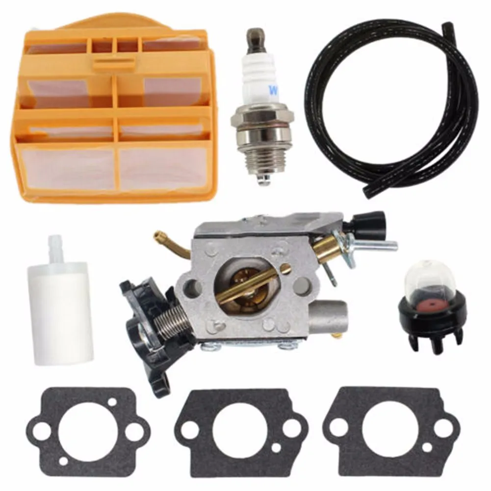 

Carburetor Tune Up Kit For Husqvarna 445 450 445E Chainsaw Zama C1M-EL37B Carb Carburetor Adjustment Kit Power Equipment