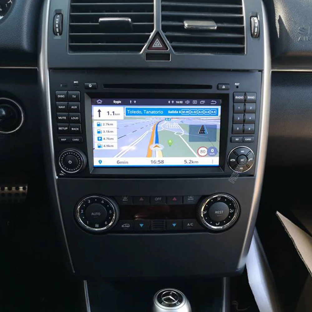Автомагнитола dsp 2 Din Android 10 для Mercedes/Benz/Sprinter/B200/B-class/W245/B170/W169 автомобильный