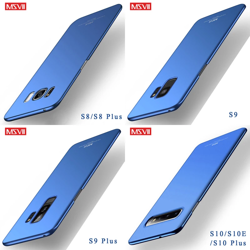 Примечание 10 чехол Msvii матовый для Samsung Galaxy Note Lite S20 S21 S9 плюс S10 E (сделай сам) 9 8 20 Ultra