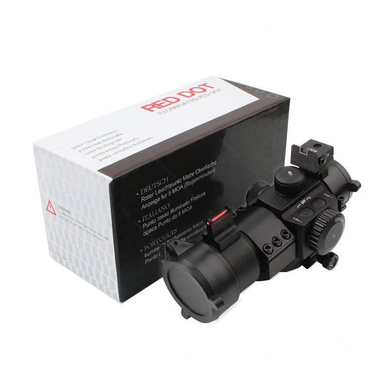 

Riflescope M3 fiber optic red dot holographic sight with red and green dot sight 20mm guide rail optical sight tactical hunting