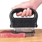 Игольчатый нож для мяса, 48 лезвий, нож из нержавеющей стали, молоток для стейка, молоток для мяса, кухонный инструмент