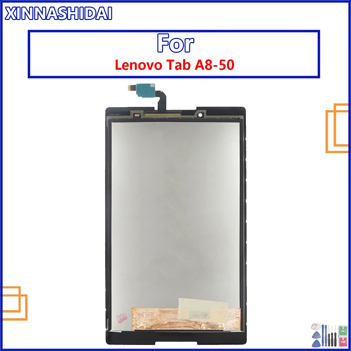 100% протестированная панель для lenovo tab 2 Женский Сенсорный экран с цифровым