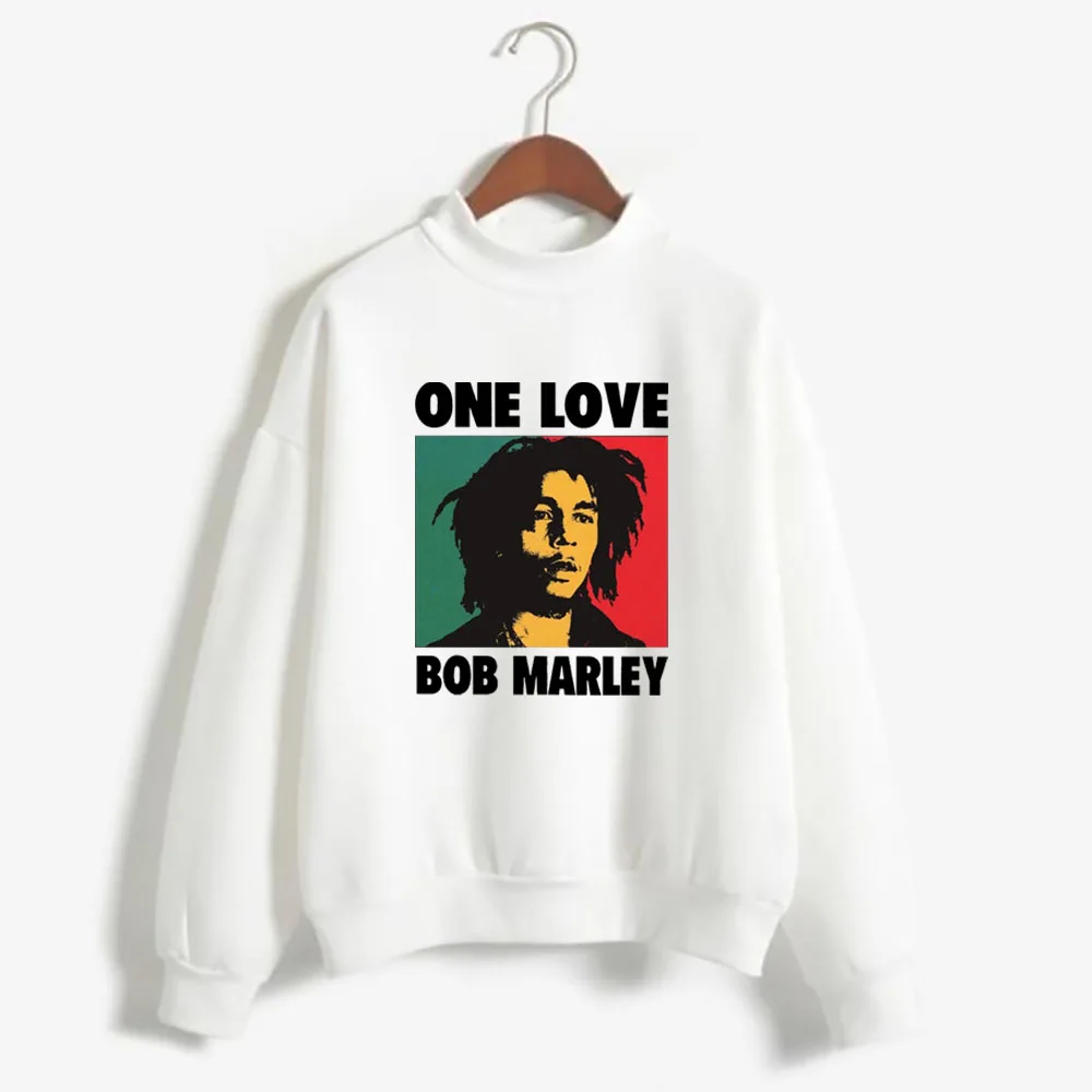 2021 Hip Hop Streetwear Harajuku Sweater Style Bob Marley Sweater Autumn Cotton Pullover
