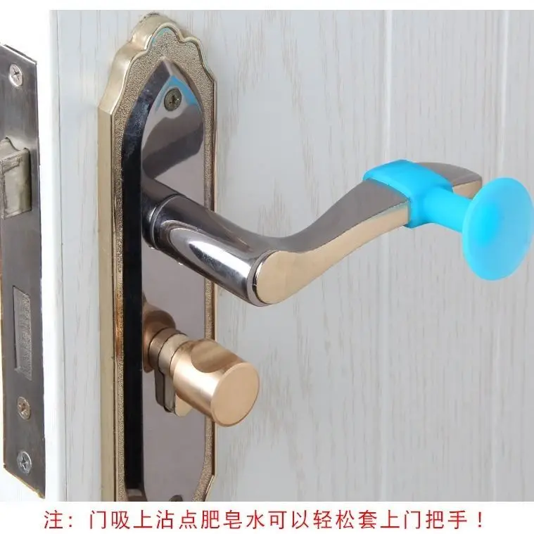 1 шт. многоразовый амортизирующий гель клейкий протектор для двери|Дверные