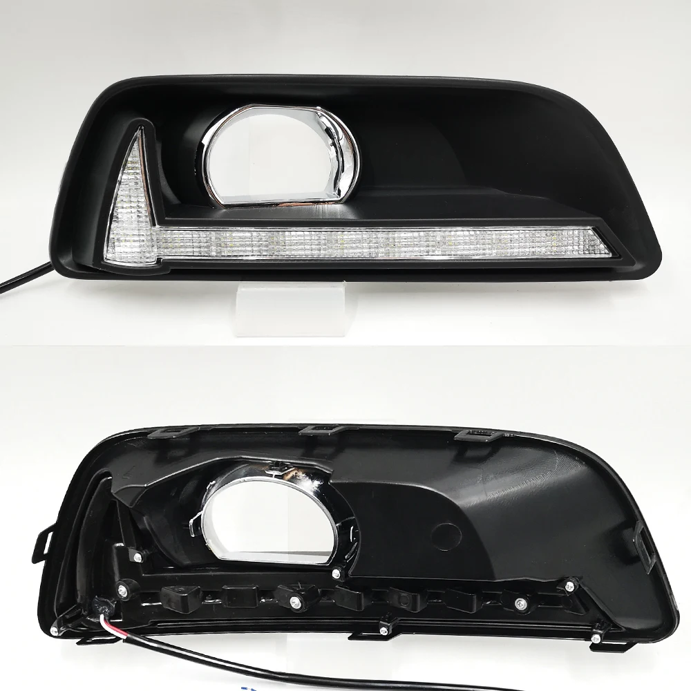 2 шт. для Chevrolet Chevy Malibu 2012 2015 DRL с сигнал поворота Габаритные светильник