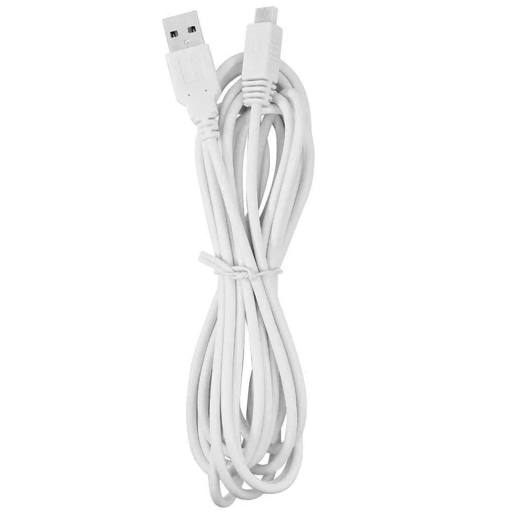 Зарядный USB-кабель 50 шт./лот 10 футов для контроллера NINTENDO WII U геймпада |