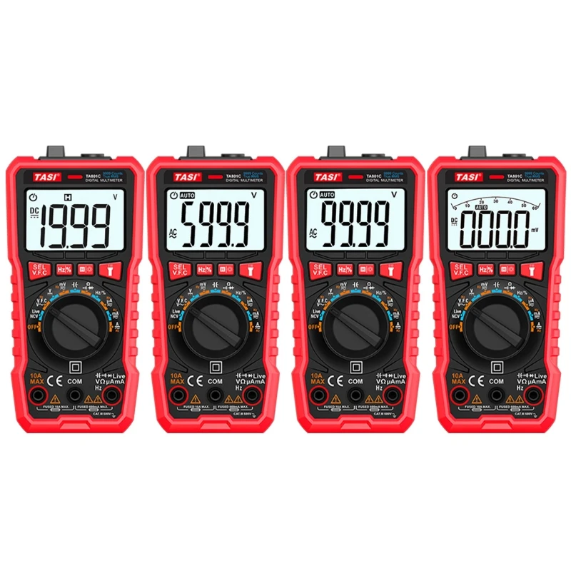 Цифровой мультиметр TA801A/B/C/D высокоточный тестер с автоматическим выбором