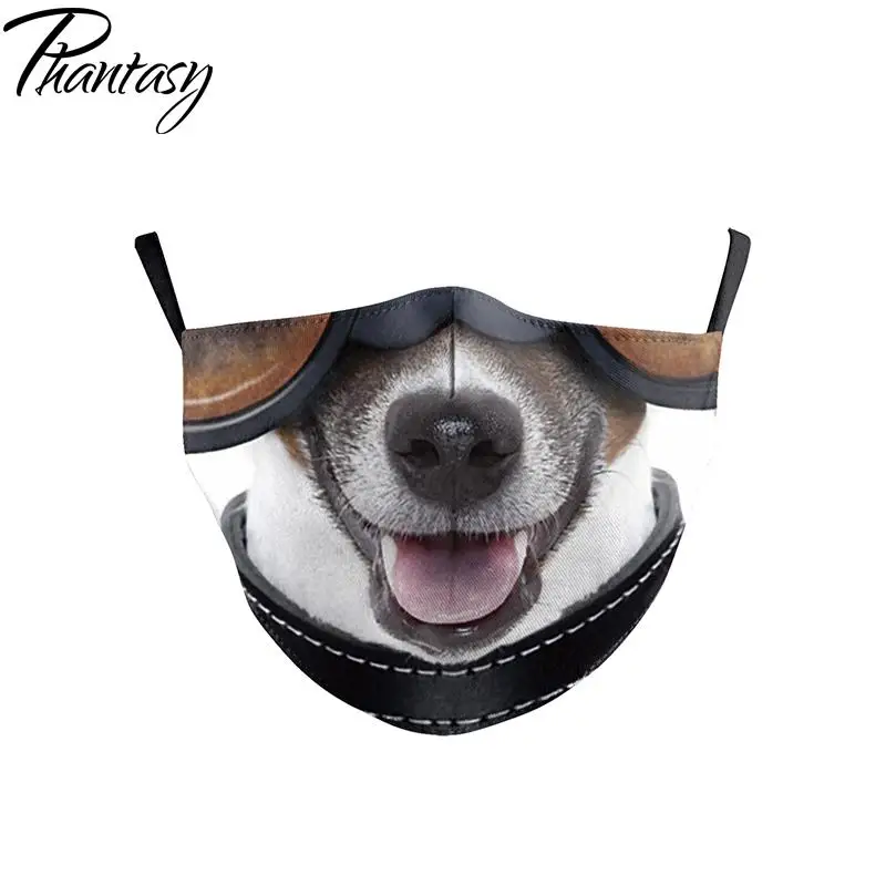 Phantasy Детские маски с большим ртом от пыли PM2.5 Тканевые для лица маска рисунком