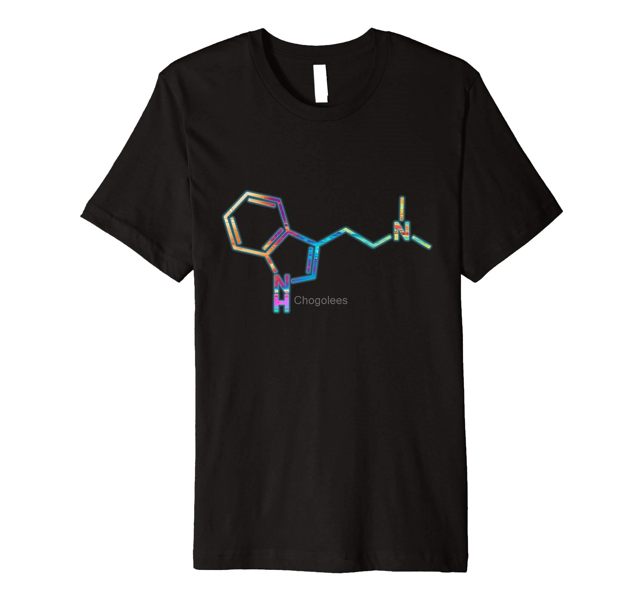 Религиозный DMT футболка с изображением молекулы для влюбленных психоделического