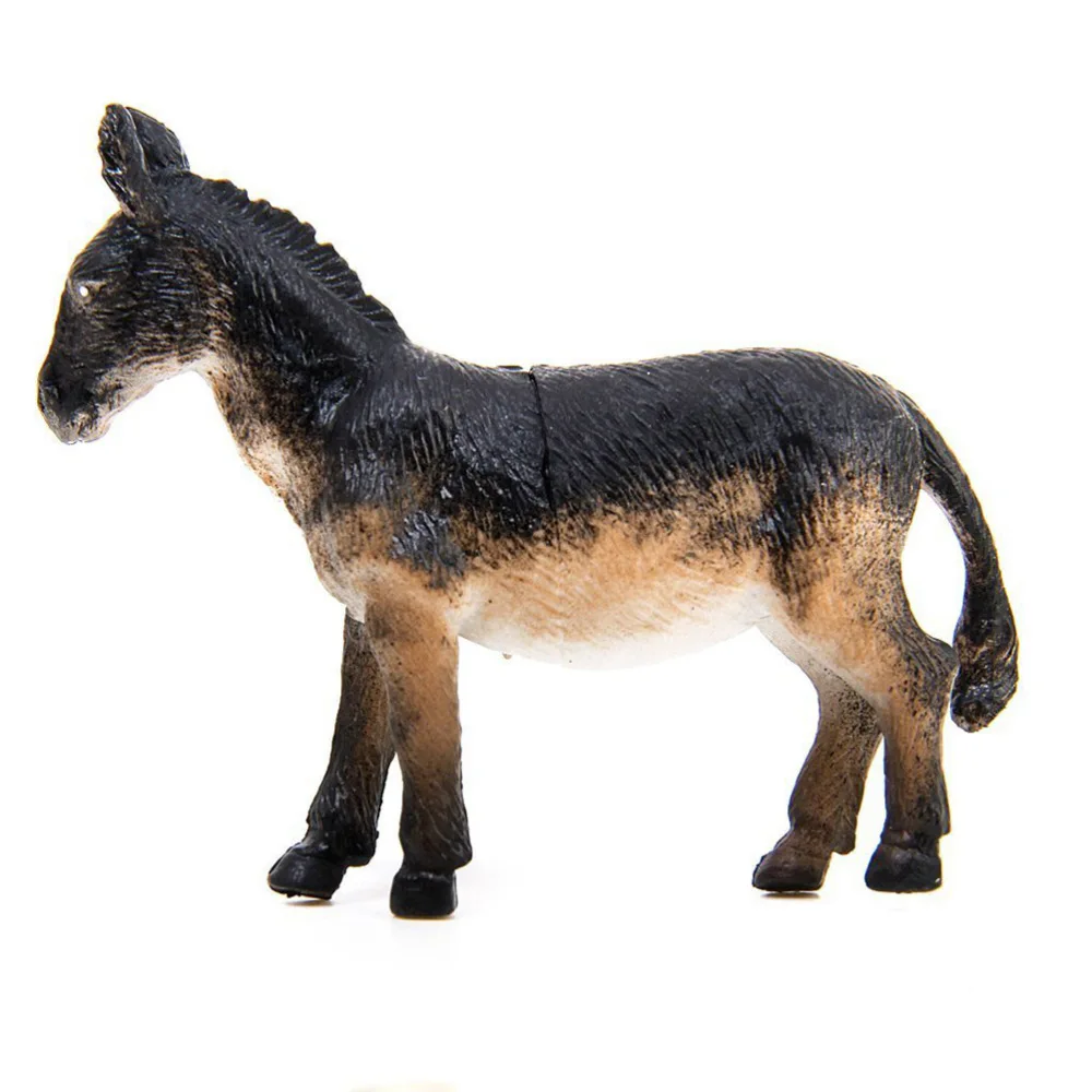 

6pcs Model Farm Animal Figures Dog Cow Sheep Horse Donkey