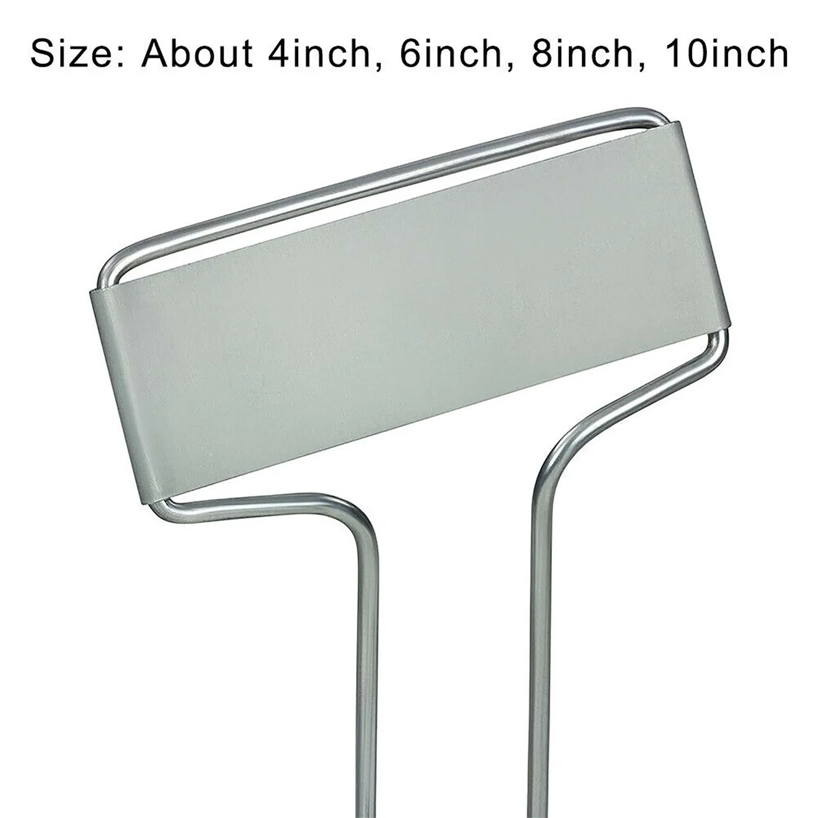 

Garden Labels Metal Plant Labels Garden Markers T-Type Gardening Name Tags Herbs Pots Plant Classification Sorting Sign Tag