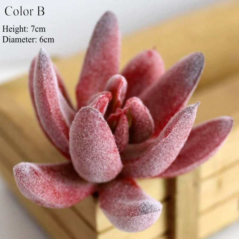 Искусственный полнота КАКТУСОМ красных суккулентные растения искусственные