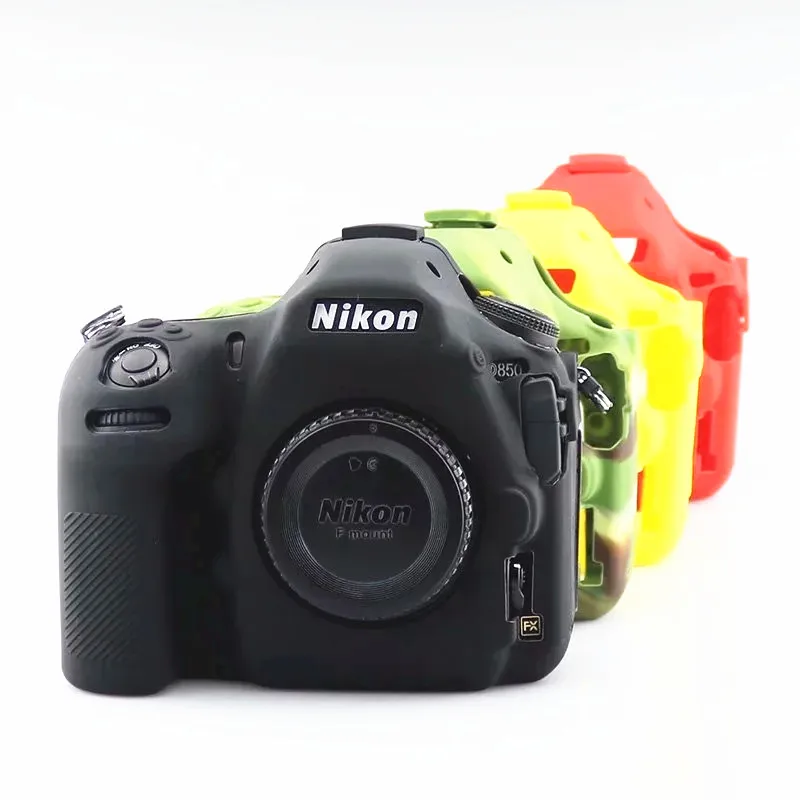 Мягкий силиконовый резиновый чехол для Nikon D810 D850 D7500 D3400 D3500 D750 D7100 защитный корпуса