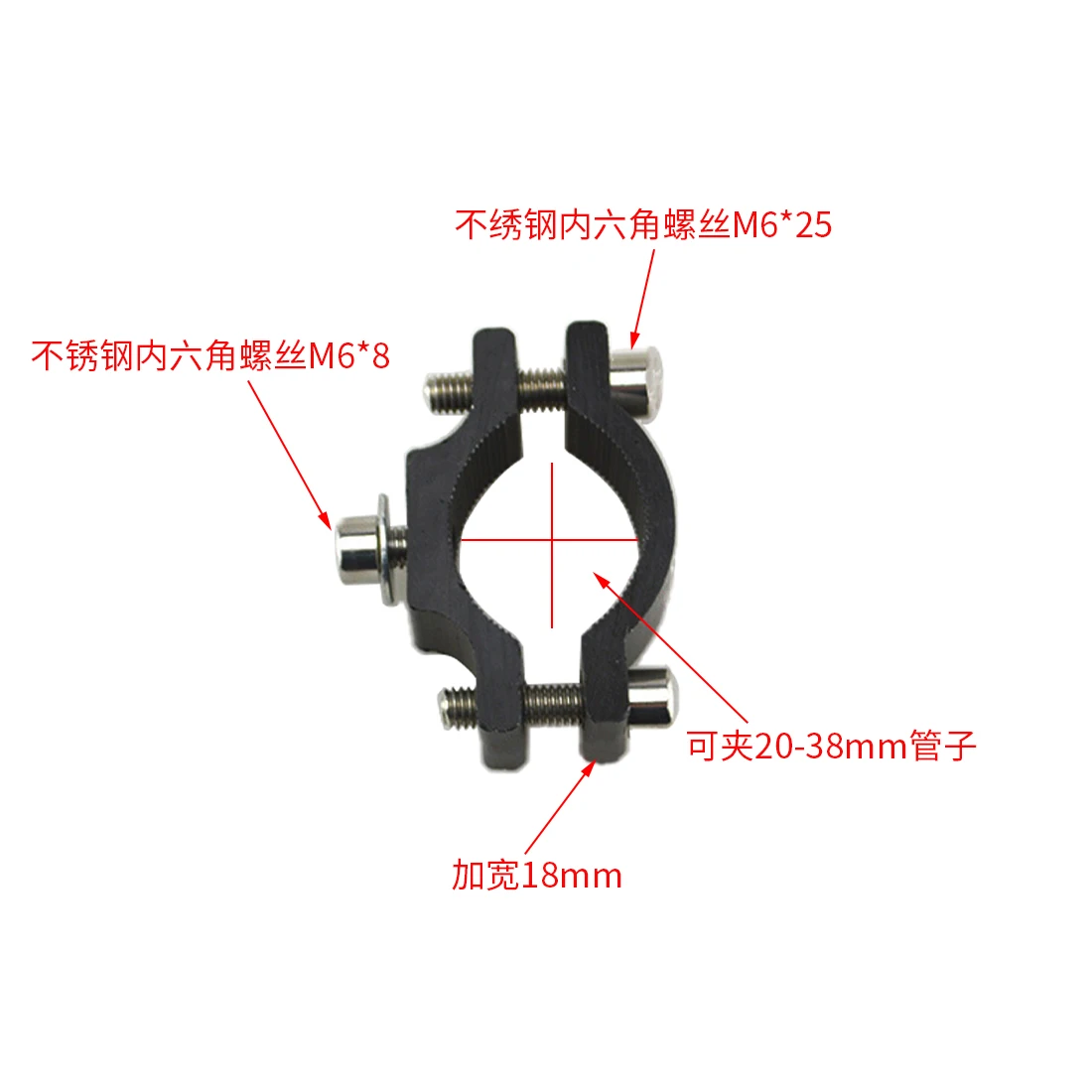 Зажим для велосипедсветильник фонафонарь с креплением на руль | Спорт и