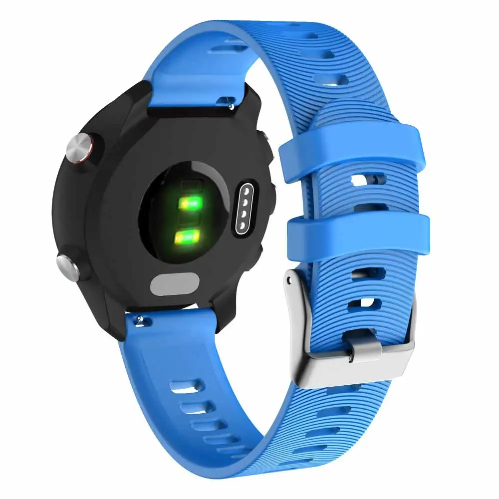 Ремешок силиконовый для смарт часов Forerunner 245/245M/645/Vivoactive3/Vivomove HR|Смарт-аксессуары| |